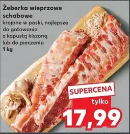 Kaufland Żeberka wieprzowe oferta