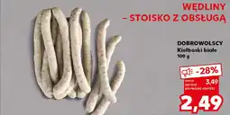 Kaufland DOBROWOLSCY Kiełbaski białe 100 g oferta