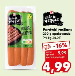 Kaufland Parówki roślinne 200 g oferta