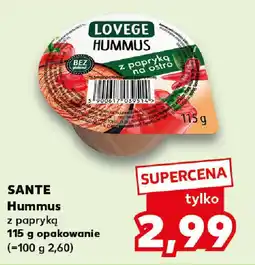 Kaufland SANTE Hummus 115 g oferta