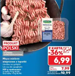 Kaufland Mięso mielone wieprzowe z łopatki 500g oferta