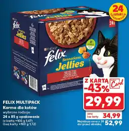 Kaufland FELIX MULTIPACK Karma dla kotów 24x85g oferta