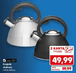 Kaufland Czajnik stalowy 2,5l oferta