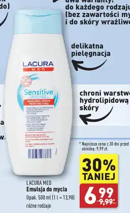 ALDI LACURA MED Emulsja do mycia 500ml oferta
