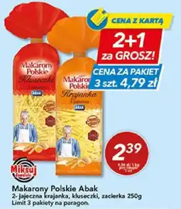 Makarony Polskie Abak 250g