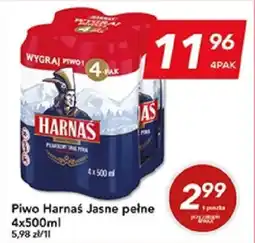 Lewiatan Piwo Harnaś Jasne pełne 4x500ml oferta