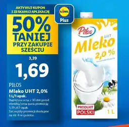 PILOS Mleko UHT 2,0%