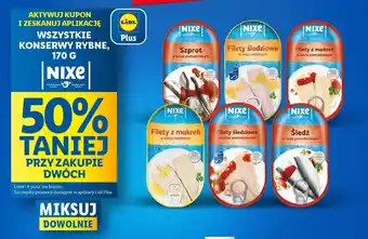 Lidl WSZYSTKIE KONSERWY RYBNE, 170 G oferta