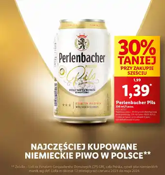 Lidl Perlenbacher Pils 330 ml oferta