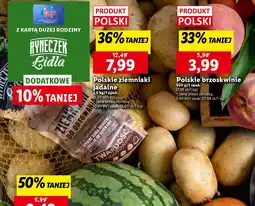 Lidl Polskie ziemniaki jadalne 2,5 kg oferta