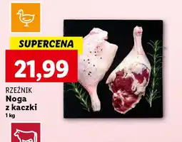 Lidl RZEŹNIK Noga z kaczki 1 kg oferta