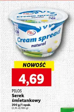 Lidl PILOS Serek śmietankowy 200 g oferta
