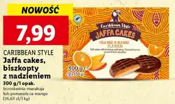 Lidl CARIBBEAN STYLE Jaffa cakes, biszkopty z nadzieniem, 300 g oferta