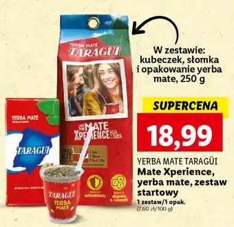 Lidl YERBA MATE TARAGÜI Mate Xperience, yerba mate, zestaw startowy oferta
