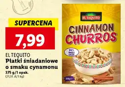 Lidl EL TEQUITO Płatki śniadaniowe o smaku cynamonu, 375 g oferta