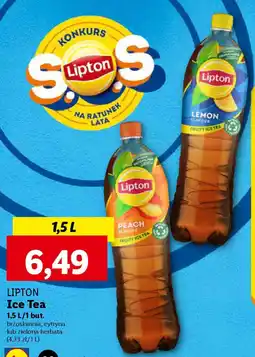 Lidl LIPTON Ice Tea, 1,5 l oferta