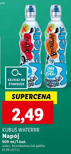 Lidl KUBUS WATERRR Napój, 500 ml oferta