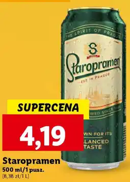 Lidl Staropramen, 500 ml oferta