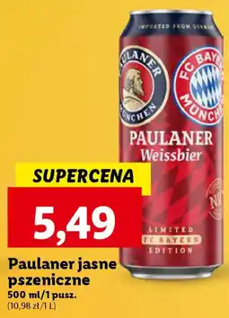 Lidl Paulaner jasne pszeniczne, 500 ml oferta