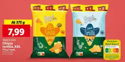 Lidl SNACK DAY Chipsy tortilla, XXL, 375 g oferta