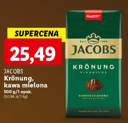 Lidl JACOBS Krönung, kawa mielona 500 g oferta
