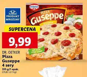 Lidl DR. OETKER Pizza Guseppe 4 sery, 335 g oferta