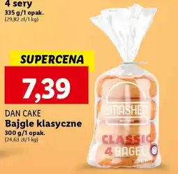Lidl DAN CAKE Bajgle klasyczne, 300 g oferta