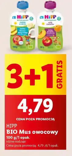 Lidl HIPP BIO Mus owocowy, 100 g oferta