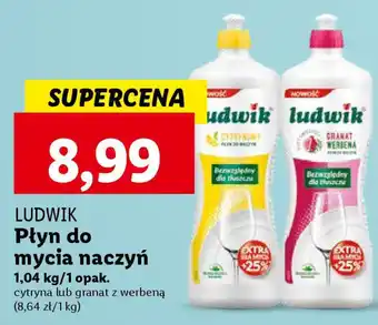 Lidl LUDWIK Płyn do mycia naczyń, 1,04 kg oferta