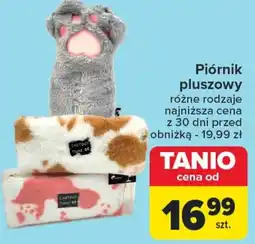 Carrefour Piórnik pluszowy oferta