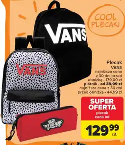 Carrefour Plecak VANS oferta
