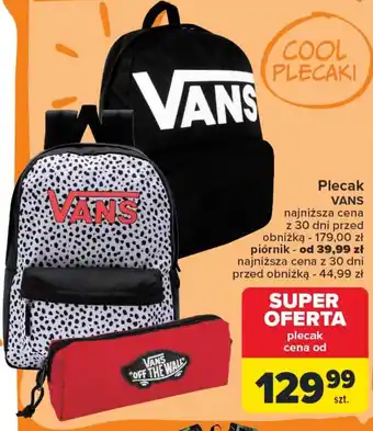 Carrefour Plecak VANS oferta