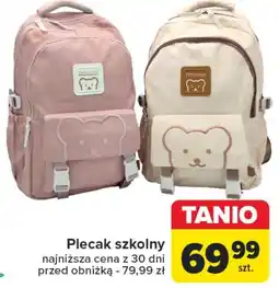 Carrefour Plecak szkolny oferta