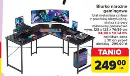 Carrefour Biurko narożne gamingowe oferta
