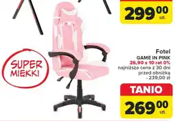 Carrefour Fotel GAME IN PINK oferta