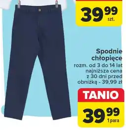 Carrefour Spodnie chłopięce oferta