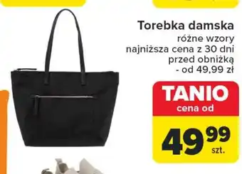 Carrefour Torebka damska oferta