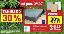 ALDI NOVITESSE Prześcieradło z bawełny renforce, 160 x 200 cm oferta