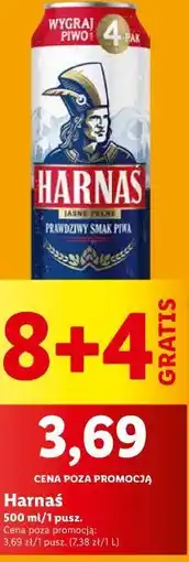 Lidl Piwo Harnaś oferta
