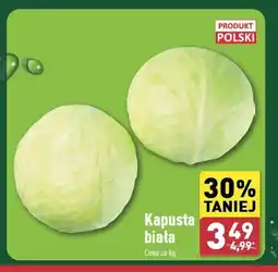 ALDI Kapusta biała polska oferta