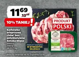 Netto Karkówka wieprzowa plastry SZTUKA MIĘSA NETTO oferta