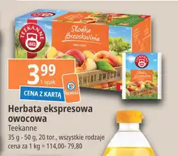 E.Leclerc Herbata słodka brzoskwinia Teekanne oferta