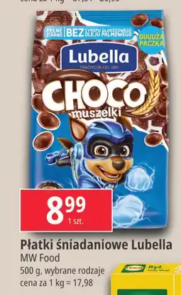 E.Leclerc Płatki muszelki czekoladowe Lubella oferta