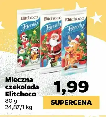 Netto Mleczna czekolada Elitchoco oferta