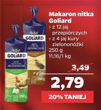 Makaron nitka Goliard