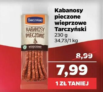 Netto Kabanosy pieczone wieprzowe Tarczyński oferta