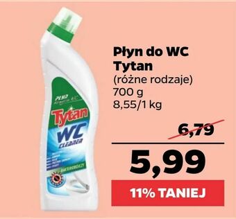 Netto Płyn do WC Tytan oferta