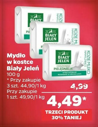 Netto Mydło w kostce Biały Jeleń oferta