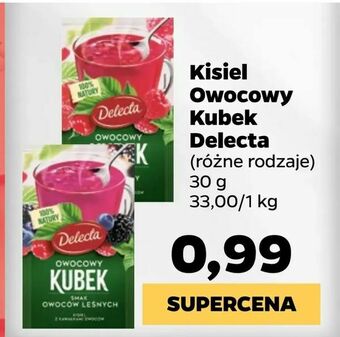 Netto Kisiel Owocowy Kubek Delecta oferta
