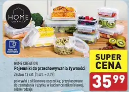 ALDI HOME CREATION Pojemniki do przechowywania żywności 13szt oferta